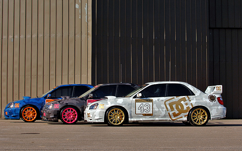 2004 Gumball 3000 WRX STI Lineup 1