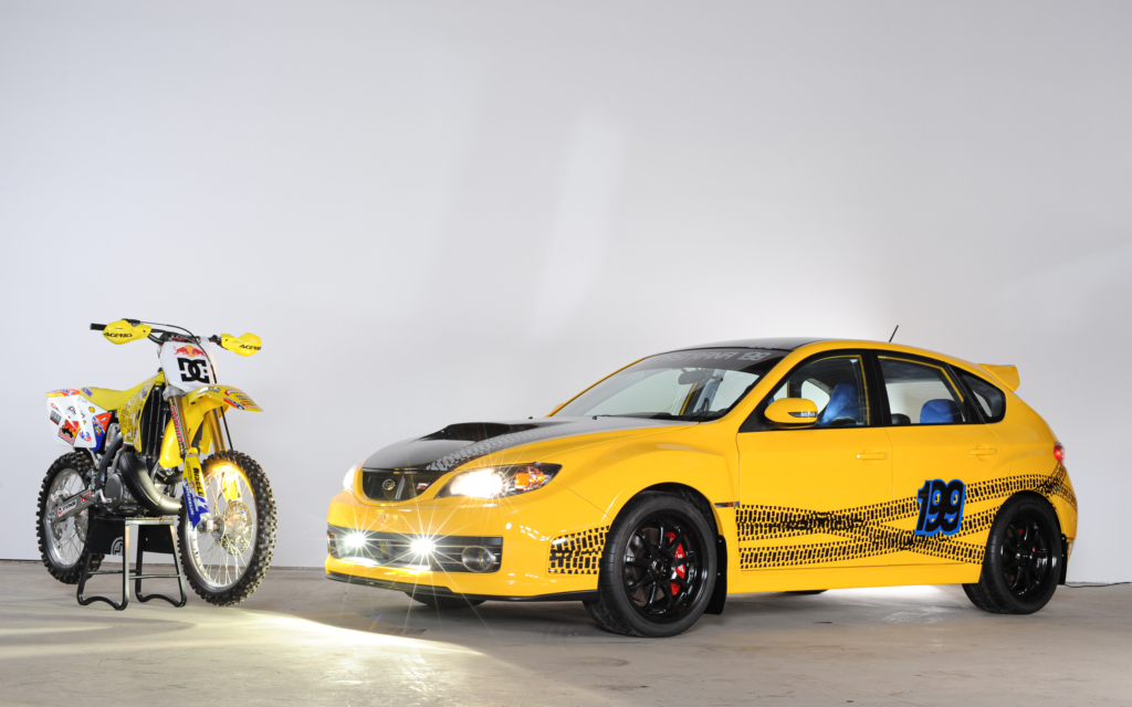 2009 WRX STI Pastrana 199 With Bike