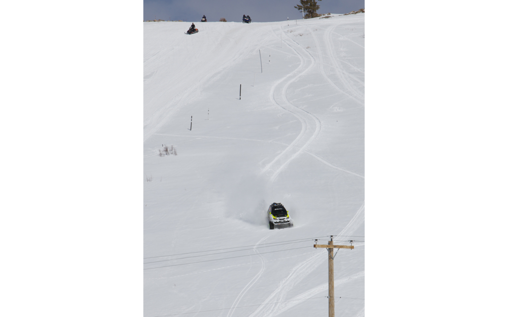 Ken Block TRAX Hits the Slopes