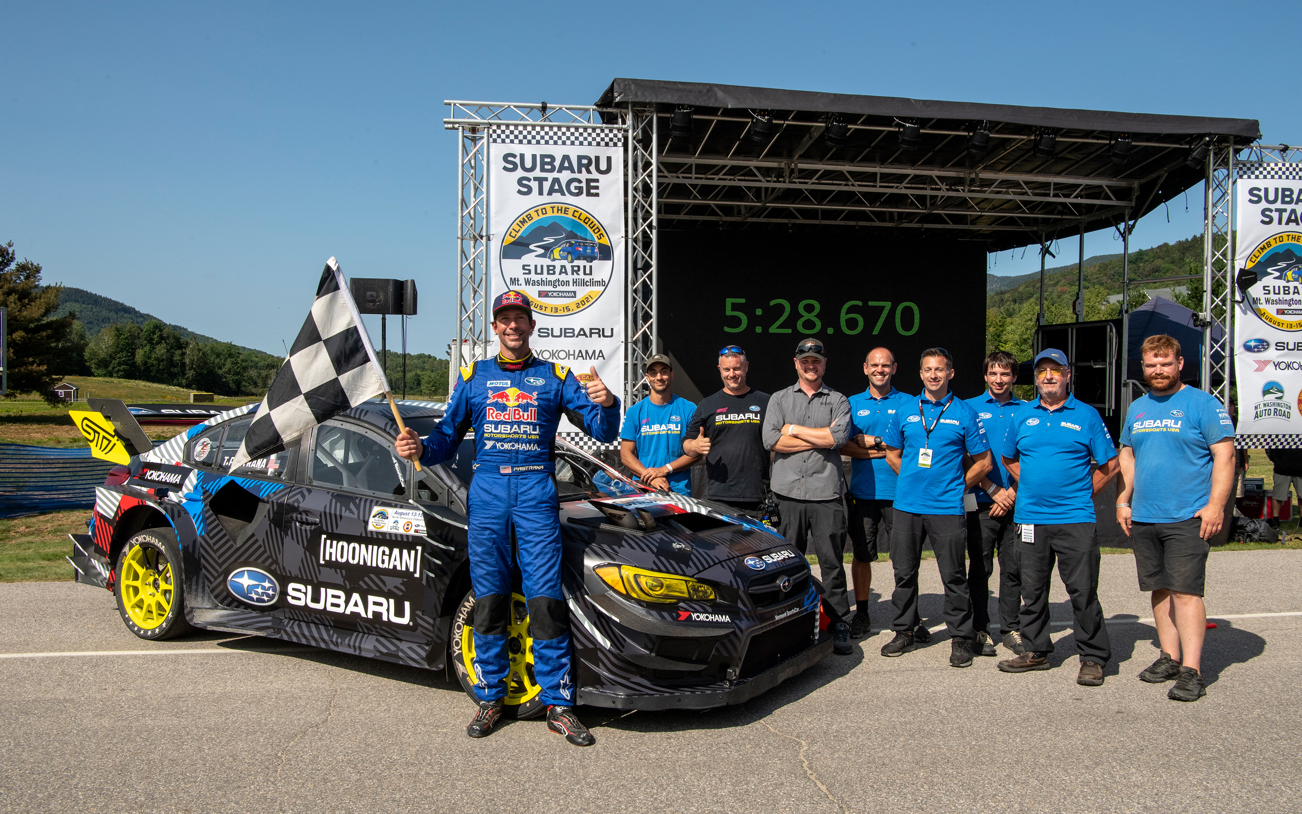 Pastrana Mt Washington Hillclimb World Record