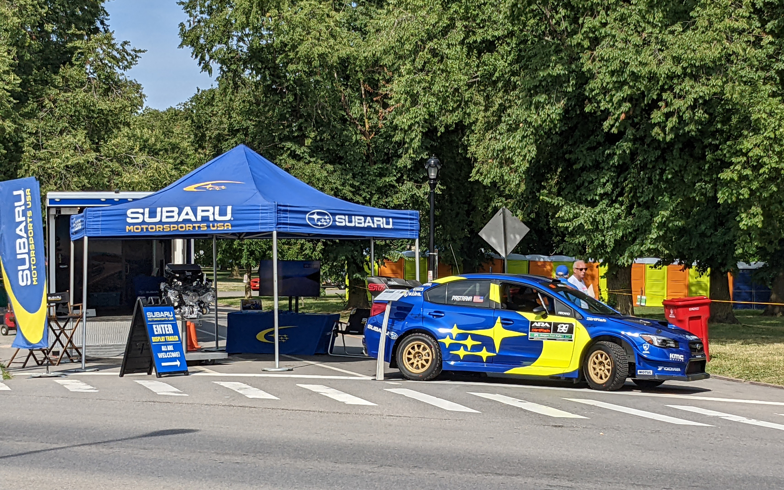 Subaru Motorsports USA Display Program 4