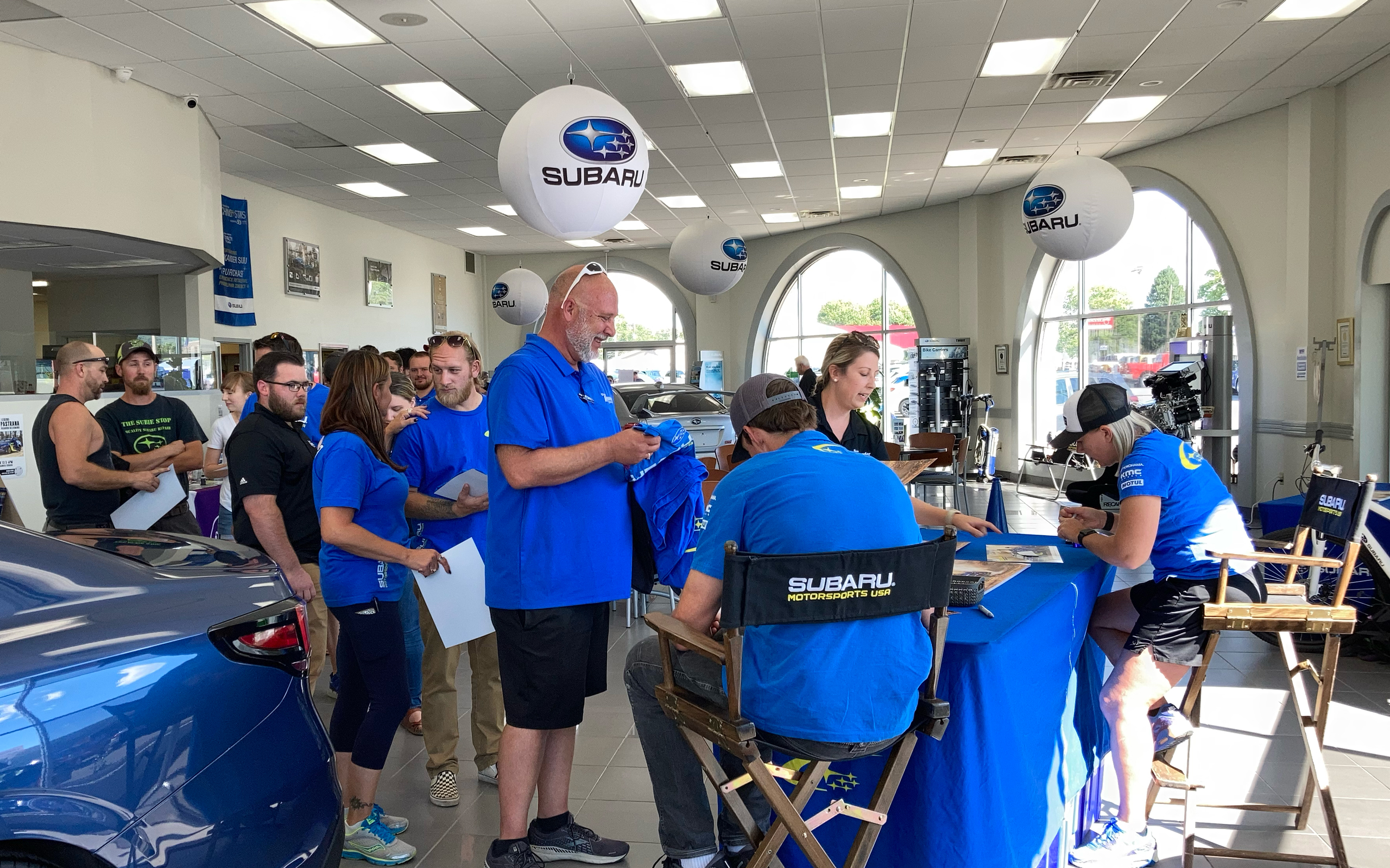 Subaru Motorsports USA Display Program 7