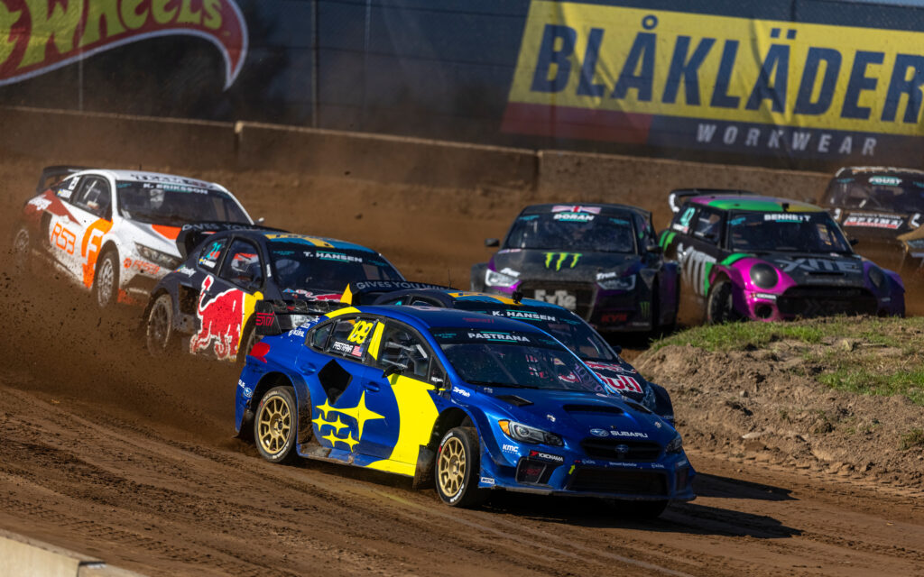 Pastrana Leads the Way ERX Rallycross