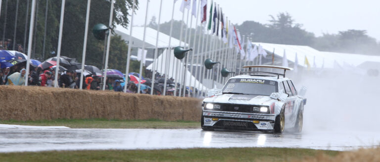 Goodwood FoS Family Huckster Pastrana Rain