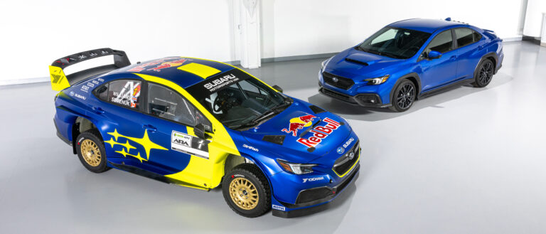 Subaru Motorsports USA WRX Rally Car