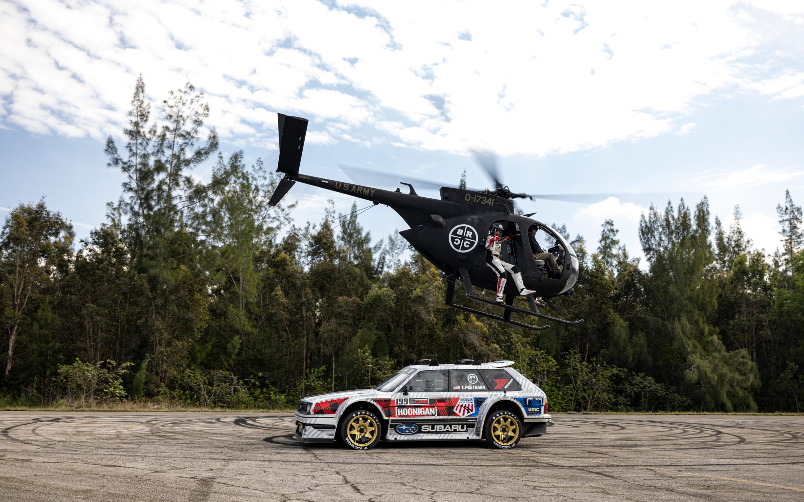 Subaru Motorsports USA Gymkhana 2022 Helicopter scaled