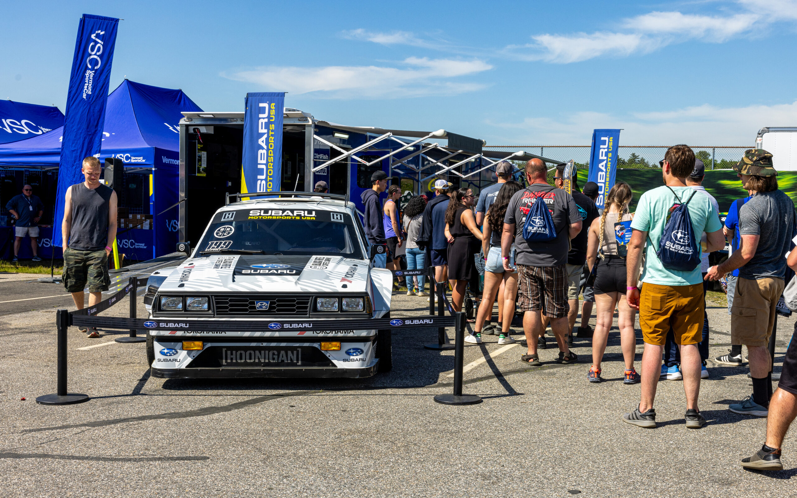 Subaru Motorsports USA Showcar Trailer 5 scaled