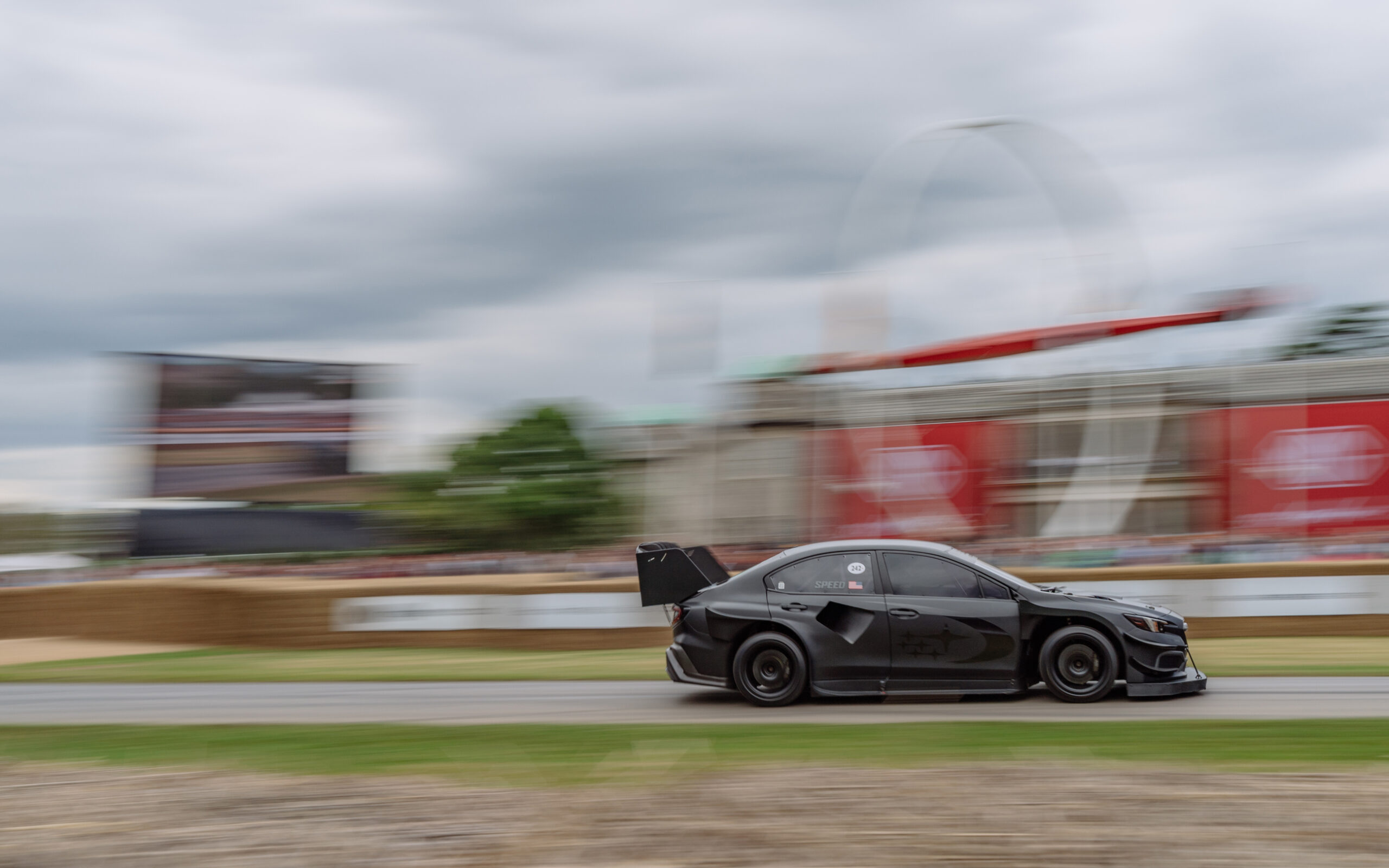 Subaru Project Midnight Second at Goodwood 2024 scaled