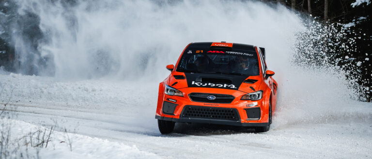 Martell Takes P2 at Sno*Drift Rally, Extends ARA Podium Streak