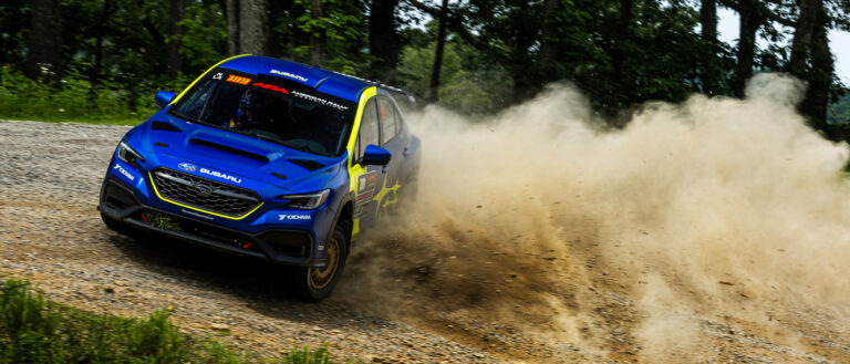 Pastrana Earns Class Win, Overall Podium Finish at Southern Ohio Forest Rally 