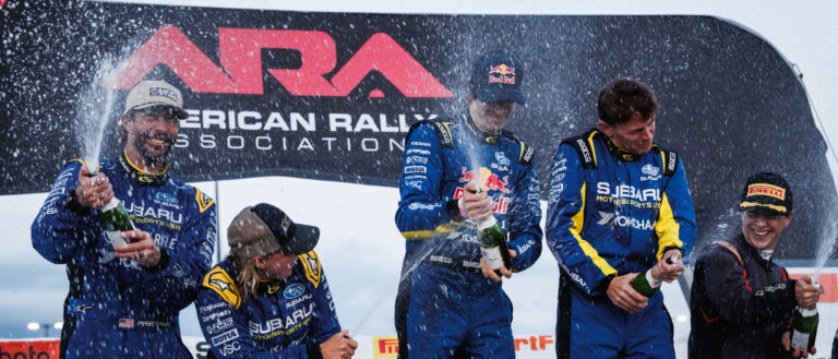 Subaru Motorsports USA Clinches Season Championship at Ojibwe Forests Rally